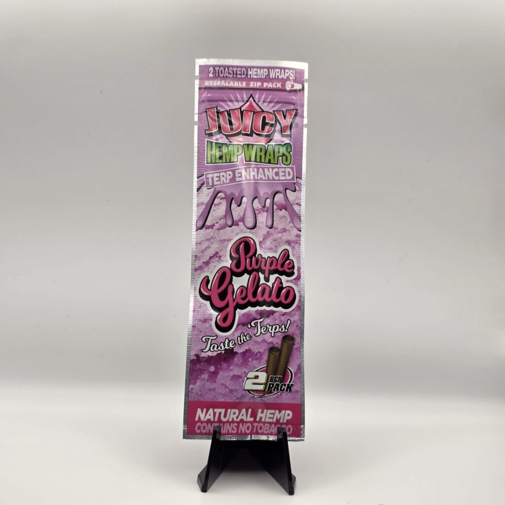 Juicy Hemp Wraps - Purple Gelato