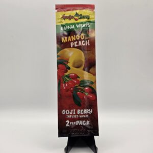 Ganja Berry Goji infused Wraps - Mango Peach