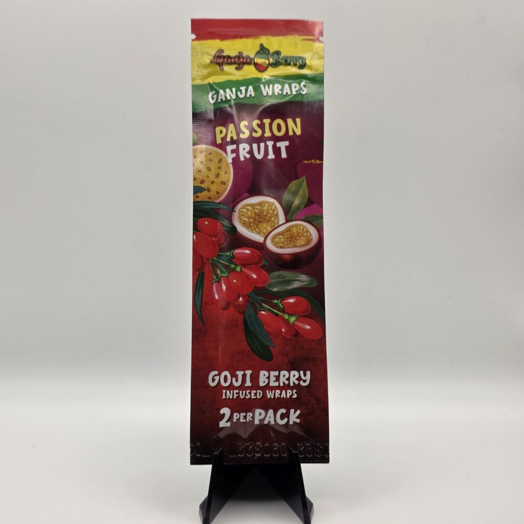 Ganja Berry Goji infused Wraps - Passion Fruit